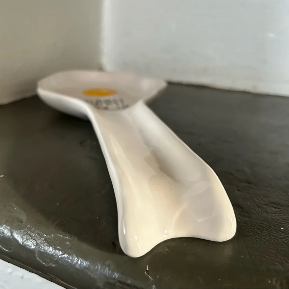 Rae Dunn SUNNY SIDE UP Spoon Rest - Picture 4 of 8